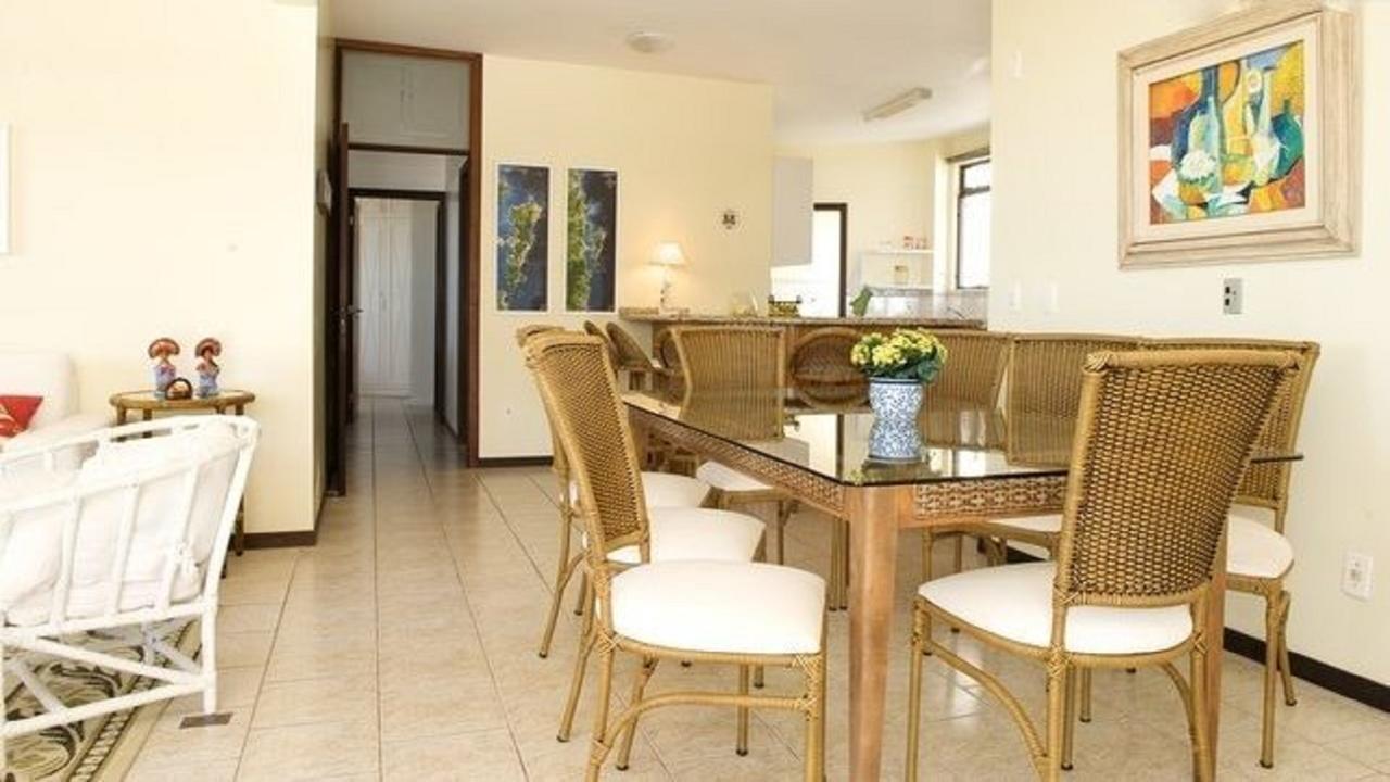 Linda Cobertura Frente Mar Com Piscina Privativa E Pe Na Areia! Appartement Florianópolis Buitenkant foto