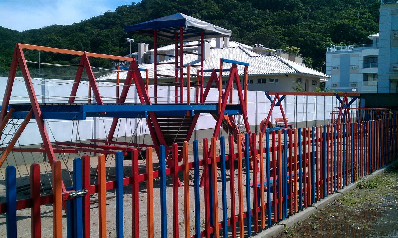 Linda Cobertura Frente Mar Com Piscina Privativa E Pe Na Areia! Appartement Florianópolis Buitenkant foto